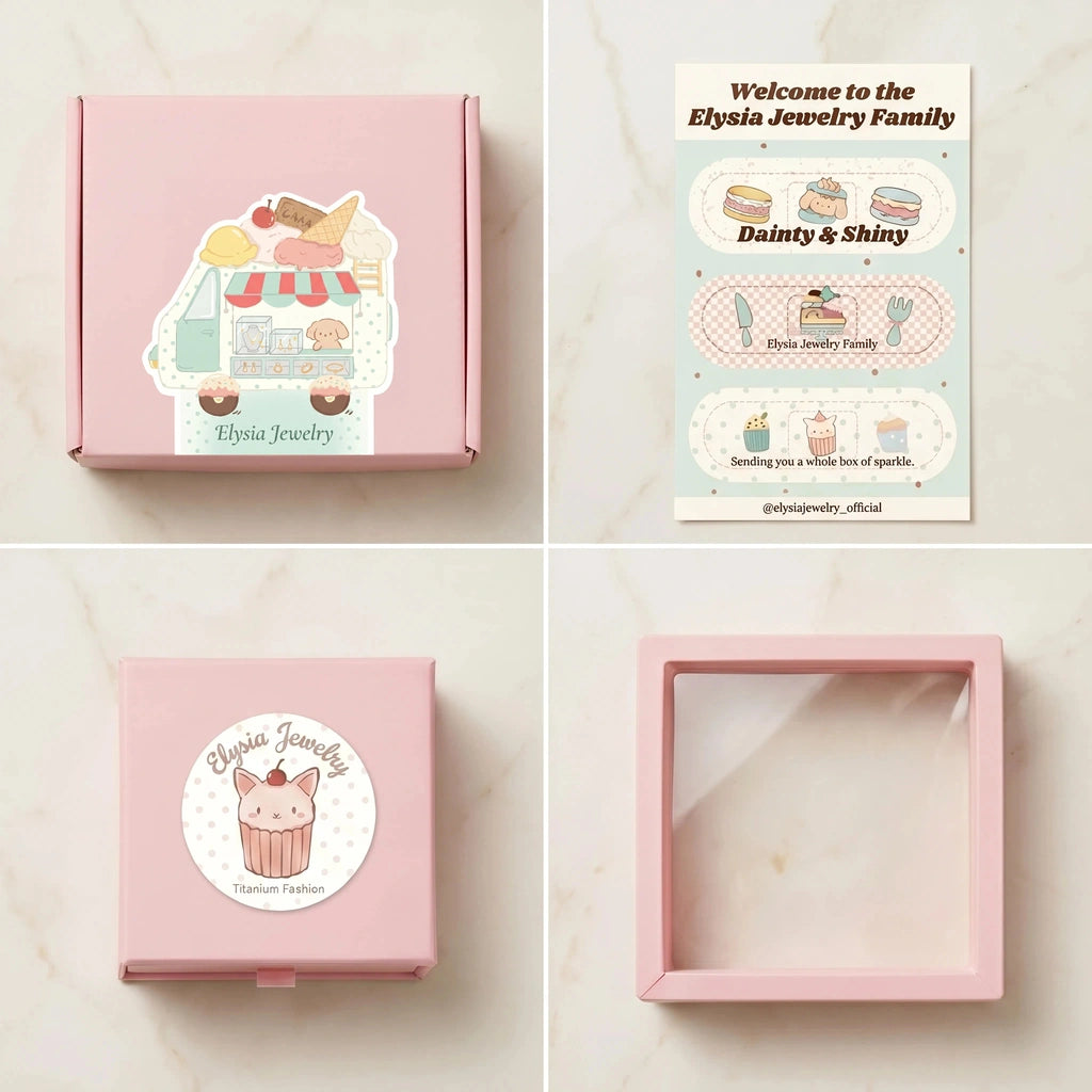 18K Gold-plated Titanium Birthstone Stud Earrings