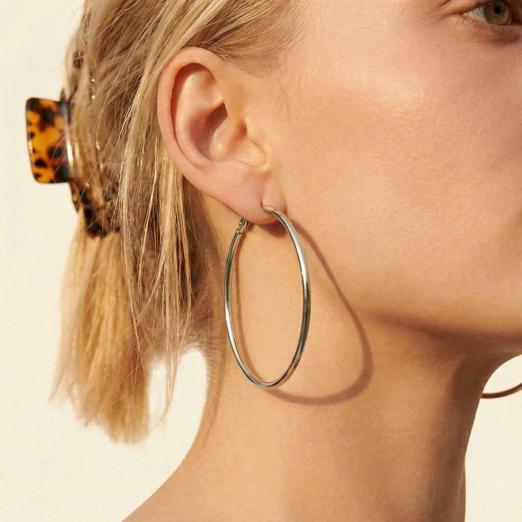 Hoop Earrings - Frostine