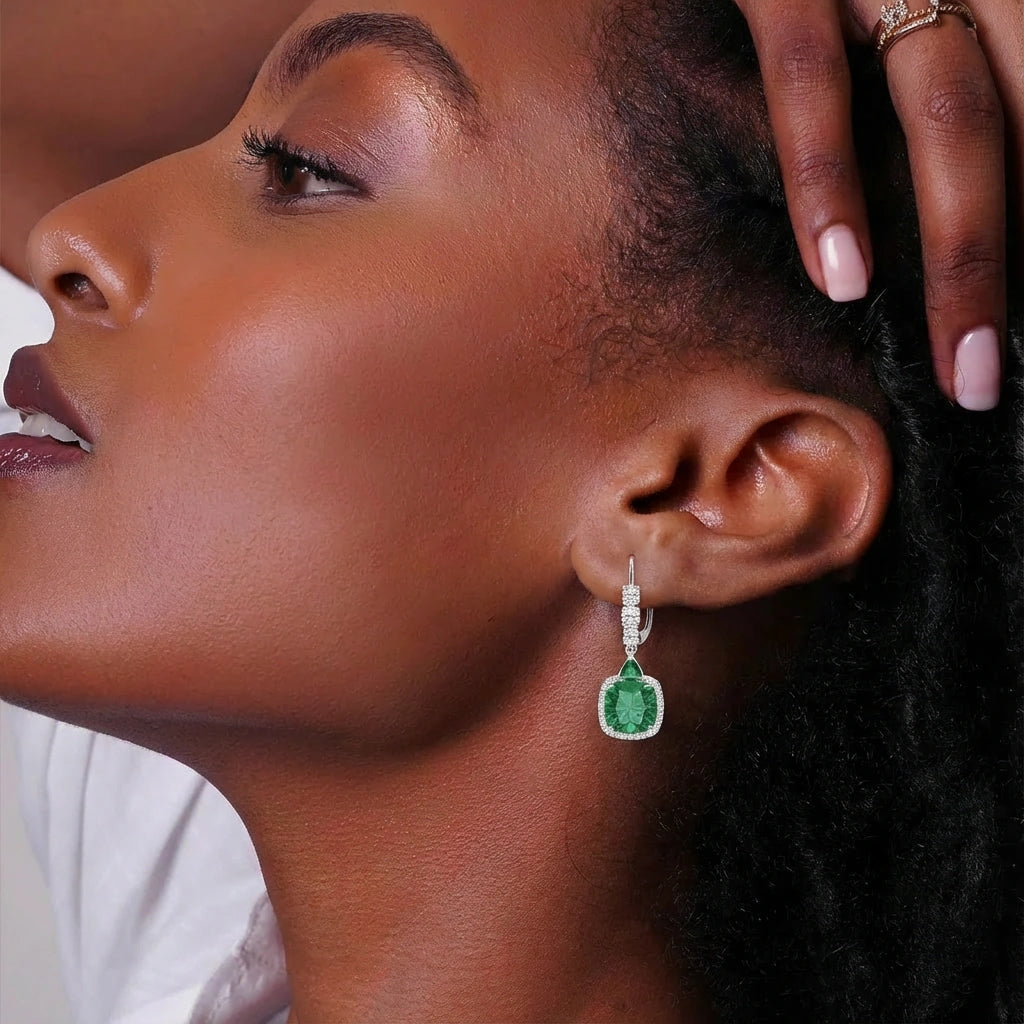 Drop Earrings - Pendulum by Elysia , ultra-light pure titanium for all-day comfort, shower-safe and sweat-proof.