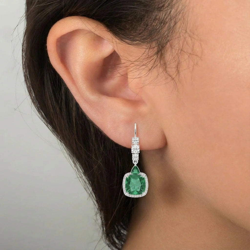 Drop Earrings - Pendulum by Elysia , ultra-light pure titanium for all-day comfort, shower-safe and sweat-proof.
