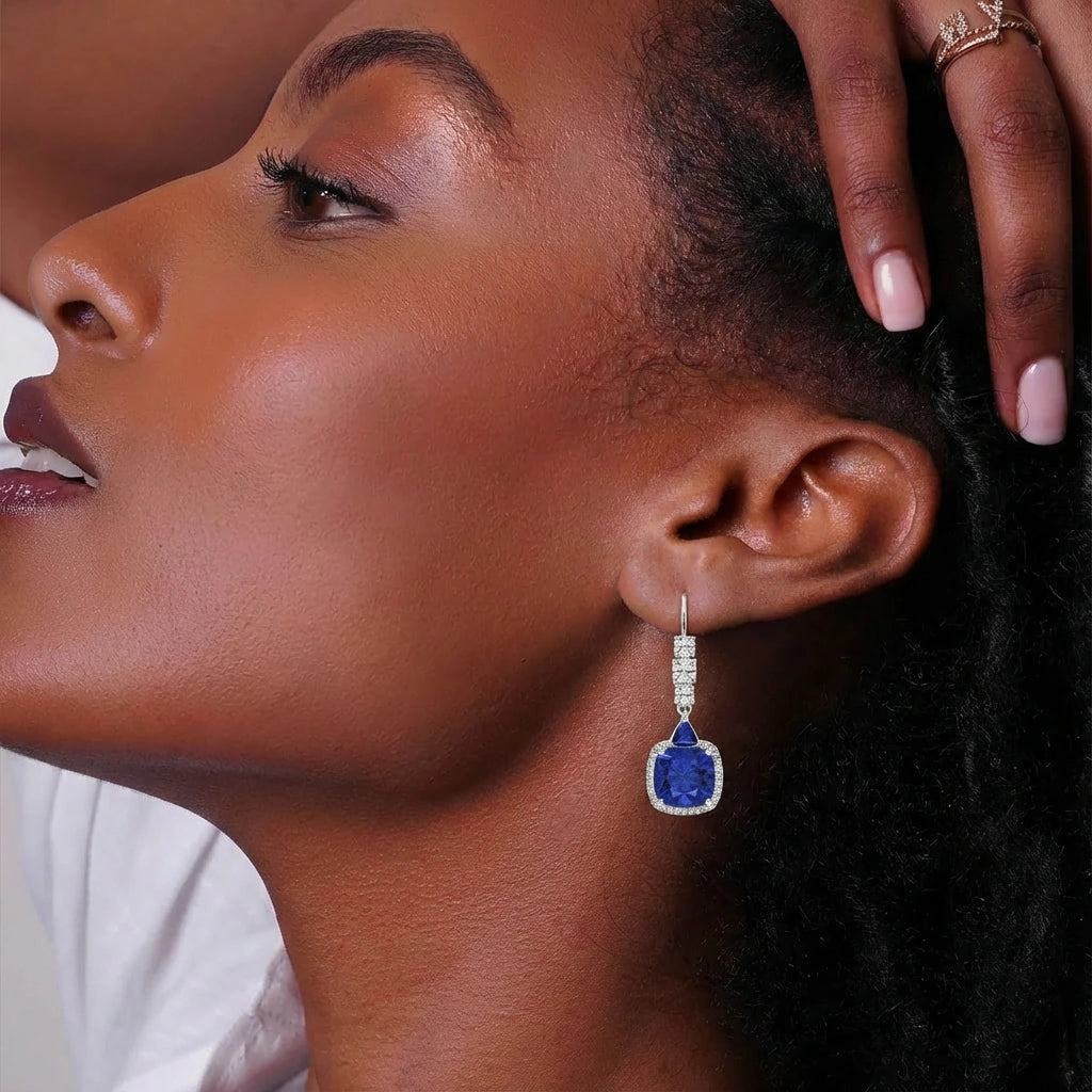 Drop Earrings - Pendulum by Elysia , ultra-light pure titanium for all-day comfort, shower-safe and sweat-proof.