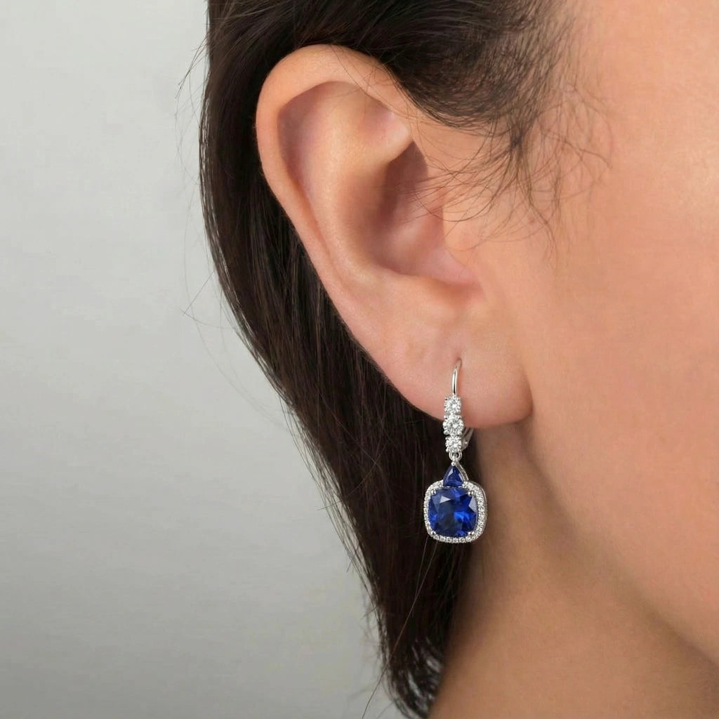 Drop Earrings - Pendulum by Elysia , ultra-light pure titanium for all-day comfort, shower-safe and sweat-proof.