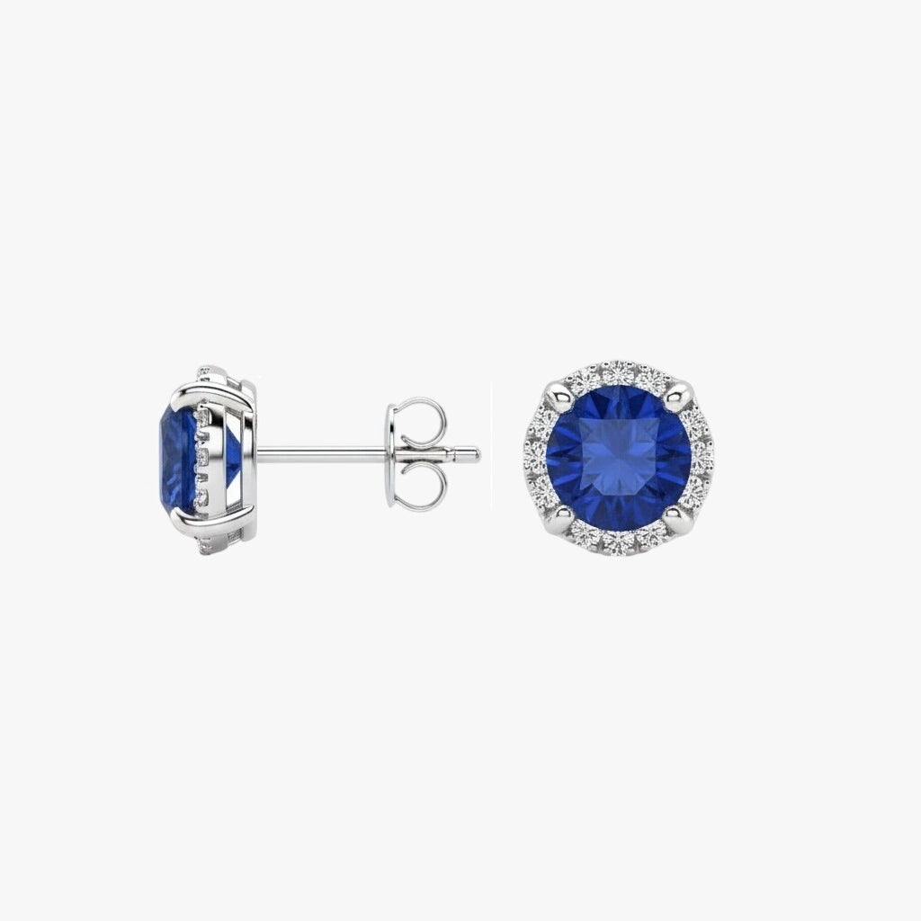 Stud Earrings - Aura by Elysia , ultra-light pure titanium for all-day comfort, shower-safe and sweat-proof.