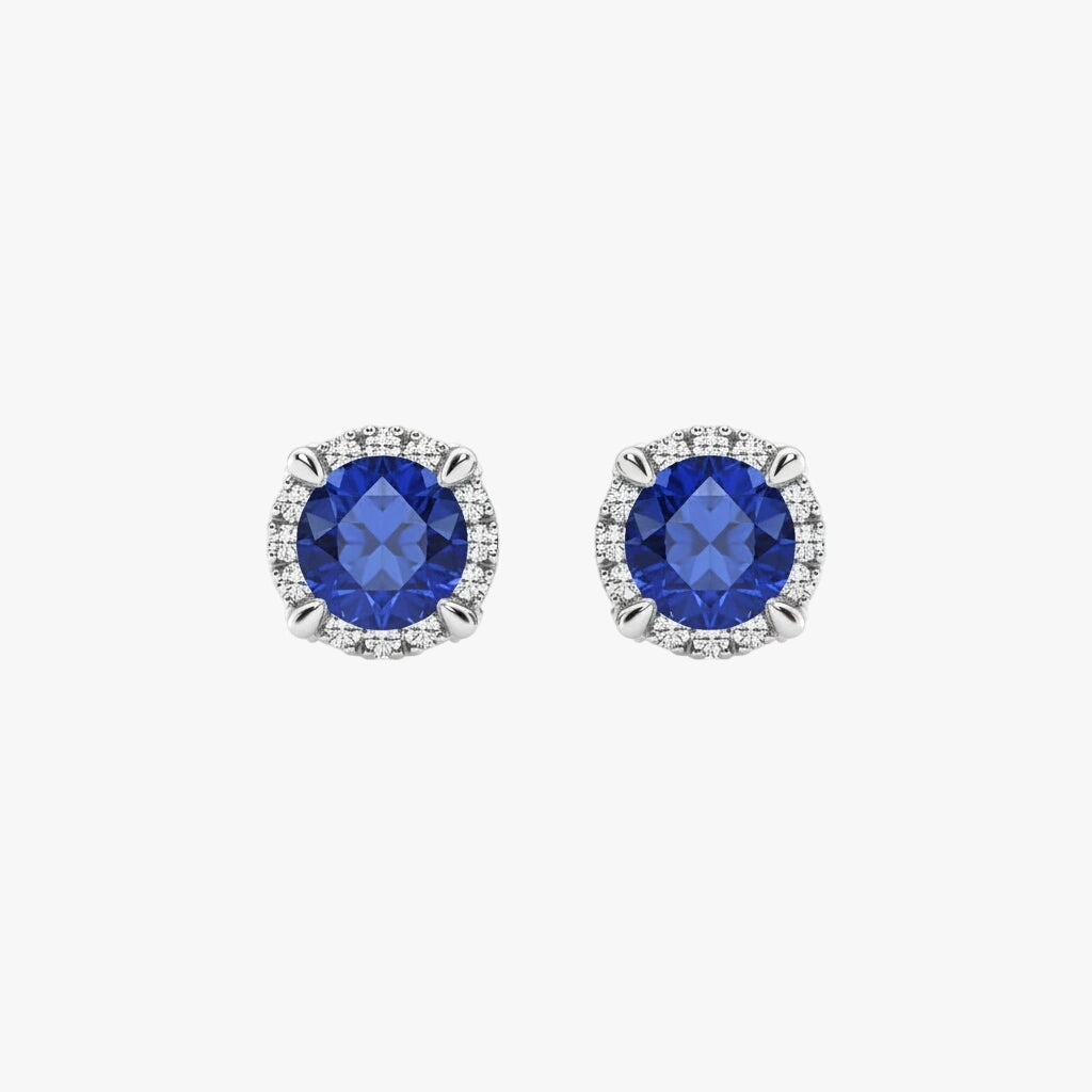 Stud Earrings - Aura by Elysia , ultra-light pure titanium for all-day comfort, shower-safe and sweat-proof.