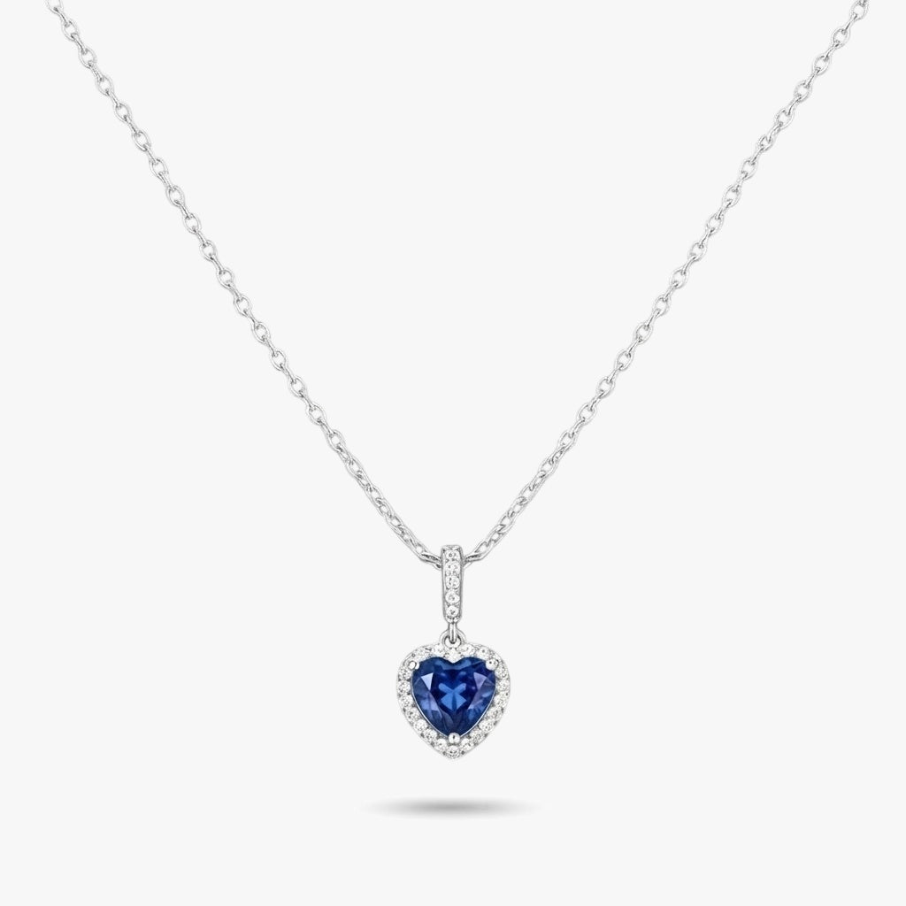 Pendant Necklace - Heart by Elysia , ultra-light pure titanium for all-day comfort, shower-safe and sweat-proof.