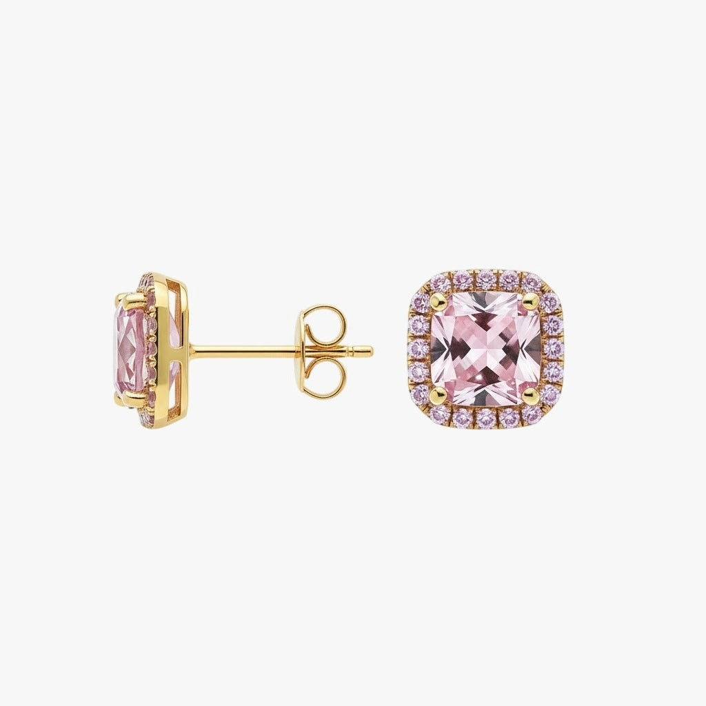 Stud Earrings - Lyra by Elysia , ultra-light pure titanium for all-day comfort, shower-safe and sweat-proof.