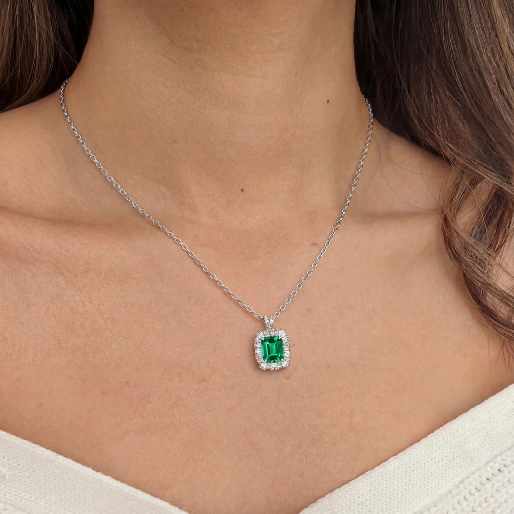 Pendant Necklace - N°07 by Elysia , ultra-light pure titanium for all-day comfort, shower-safe and sweat-proof.