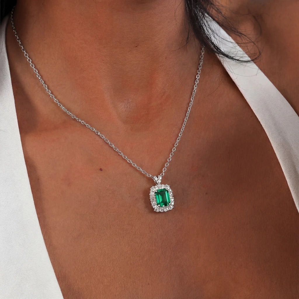 Pendant Necklace - N°07 by Elysia , ultra-light pure titanium for all-day comfort, shower-safe and sweat-proof.