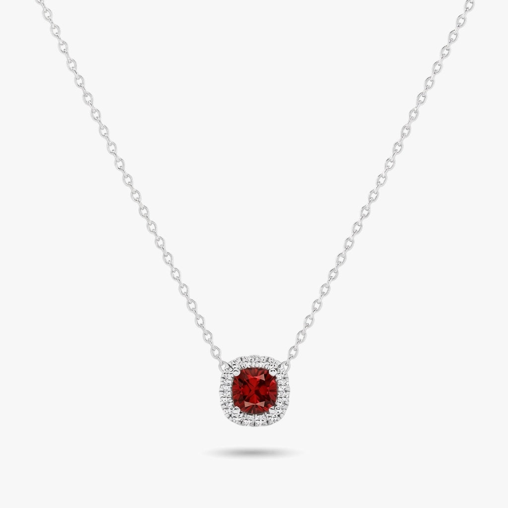 Pendant Necklace - Quadra by Elysia , ultra-light pure titanium for all-day comfort, shower-safe and sweat-proof.