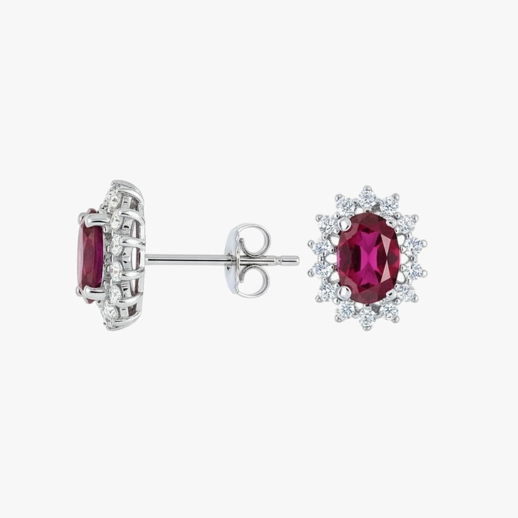 Stud Earrings - Stella by Elysia , ultra-light pure titanium for all-day comfort, shower-safe and sweat-proof.