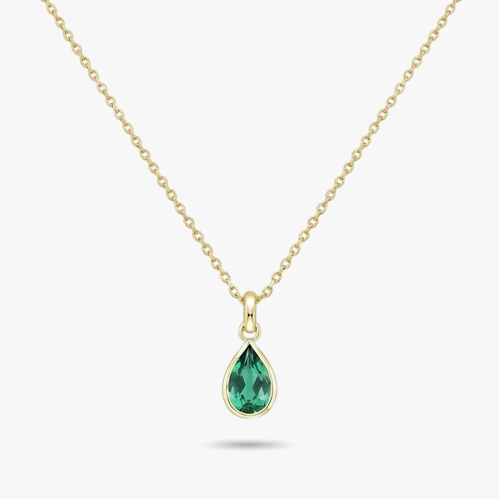 Pendant Necklace - Folia by Elysia , ultra-light pure titanium for all-day comfort, shower-safe and sweat-proof.