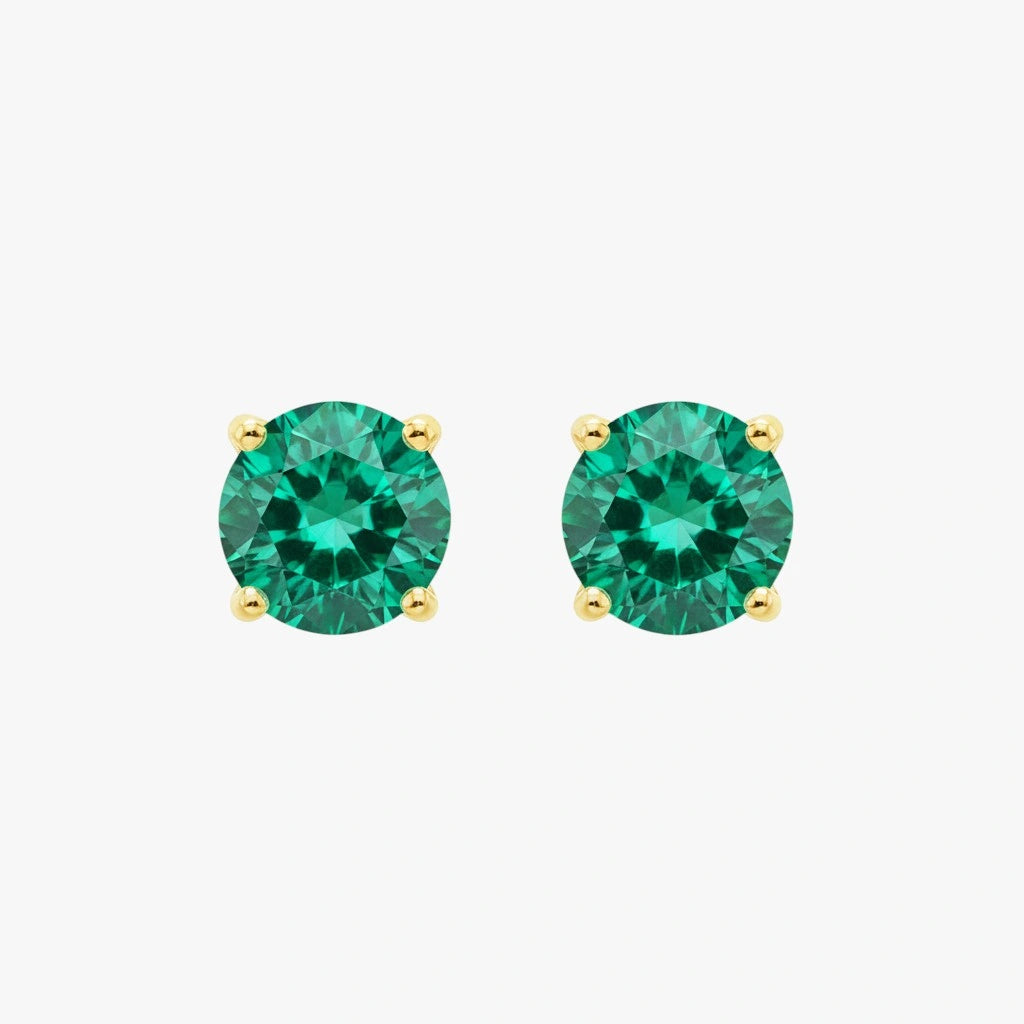 Stud Earrings - Vesta by Elysia , ultra-light pure titanium for all-day comfort, shower-safe and sweat-proof.