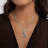 Pendant Necklace - Arcadia by Elysia , ultra-light pure titanium for all-day comfort, shower-safe and sweat-proof.