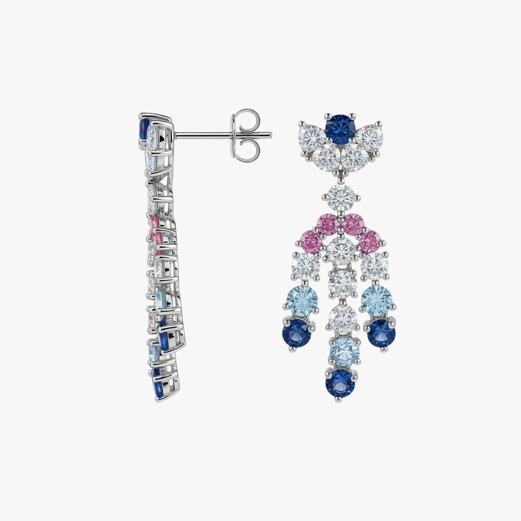 Drop Earrings - Opera by Elysia , ultra-light pure titanium for all-day comfort, shower-safe and sweat-proof.