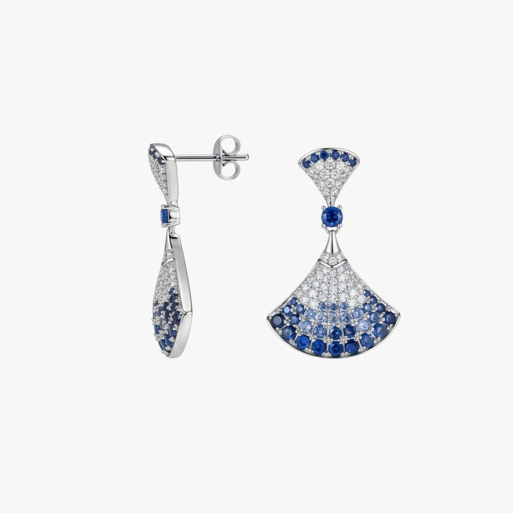 Drop Earrings - Plume by Elysia , ultra-light pure titanium for all-day comfort, shower-safe and sweat-proof.