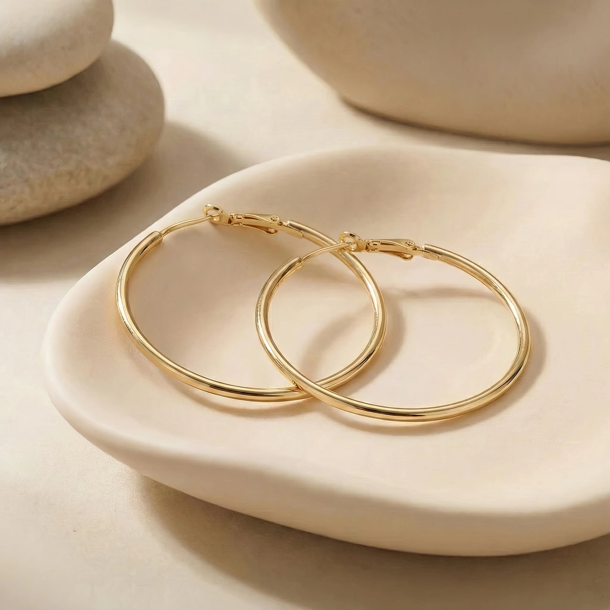 Hoop Earrings - Amberline