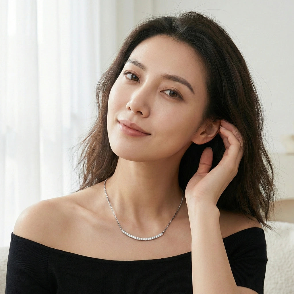 Station Necklace - Arc