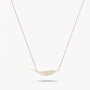 Station Necklace - Aria by Elysia , ultra-light pure titanium for all-day comfort, shower-safe and sweat-proof.