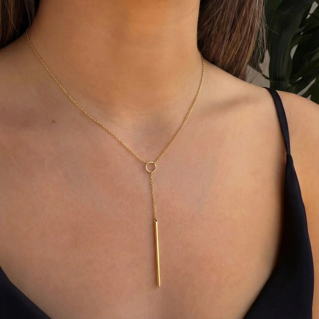 Lariat Necklace - Axis