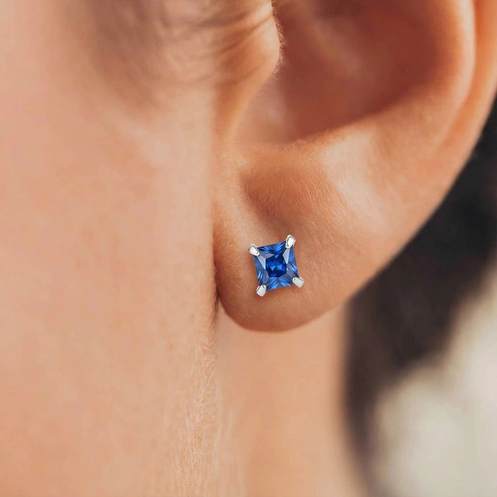 Stud Earrings - Azura by Elysia , ultra-light pure titanium for all-day comfort, shower-safe and sweat-proof.