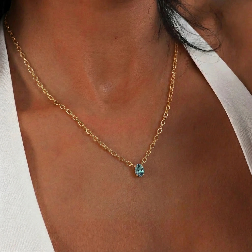 Pendant Necklace - Azure