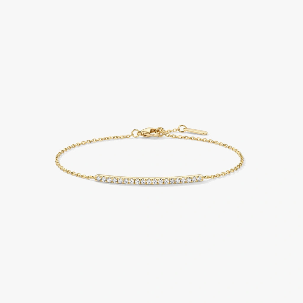 Chain Bracelet - Barre by Elysia , ultra-light pure titanium for all-day comfort, shower-safe and sweat-proof.