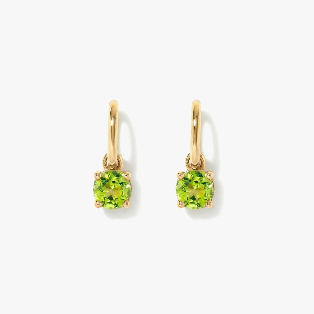 18K Gold-plated Titanium Birthstone Drop Earrings