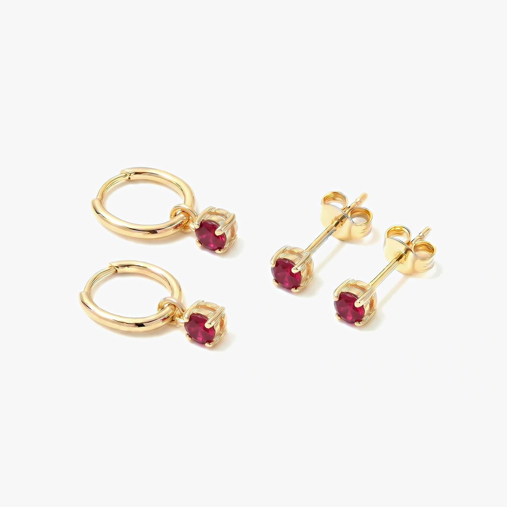 Birthstone Drops & Studs Set