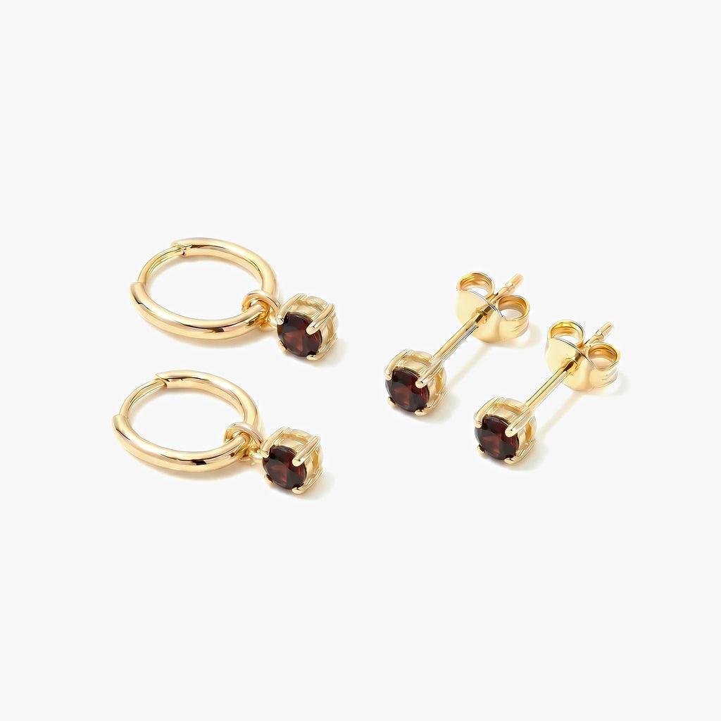 Birthstone Drops & Studs Set