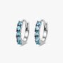 Hoop Earrings - Bluecrest by Elysia , ultra-light pure titanium for all-day comfort, shower-safe and sweat-proof.