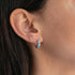 Hoop Earrings - Bluecrest by Elysia , ultra-light pure titanium for all-day comfort, shower-safe and sweat-proof.