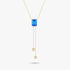 Pendant Necklace - Cascade by Elysia , ultra-light pure titanium for all-day comfort, shower-safe and sweat-proof.