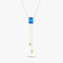 Pendant Necklace - Cascade by Elysia , ultra-light pure titanium for all-day comfort, shower-safe and sweat-proof.