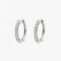Hoop Earrings - Cirrus by Elysia , ultra-light pure titanium for all-day comfort, shower-safe and sweat-proof.