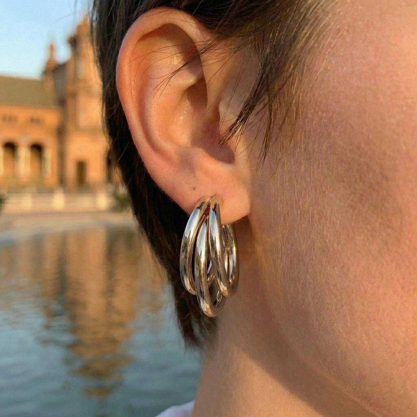 Hoop Earrings - Coil