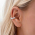 Ear Cuffs - Cosmos by Elysia , ultra-light pure titanium for all-day comfort, shower-safe and sweat-proof.
