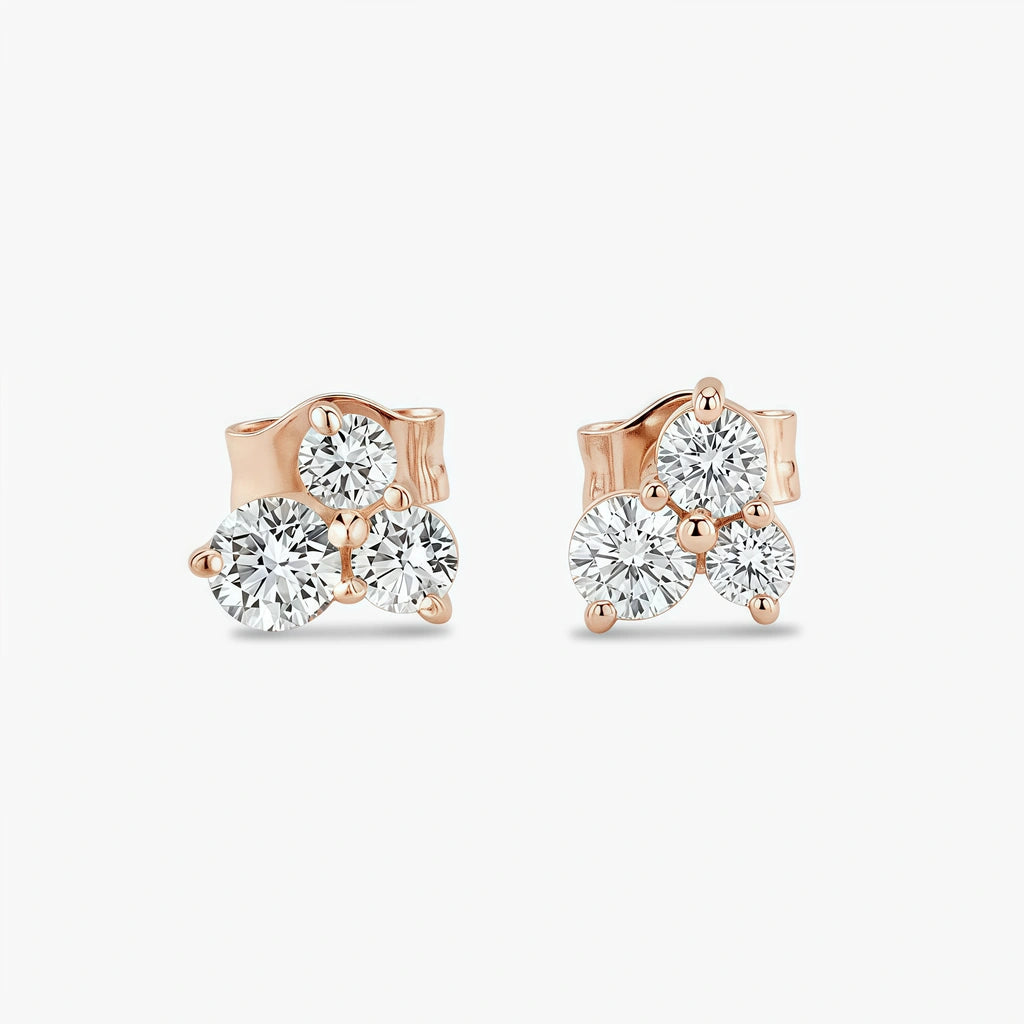 Stud Earrings - Dawnlight by Elysia , ultra-light pure titanium for all-day comfort, shower-safe and sweat-proof.