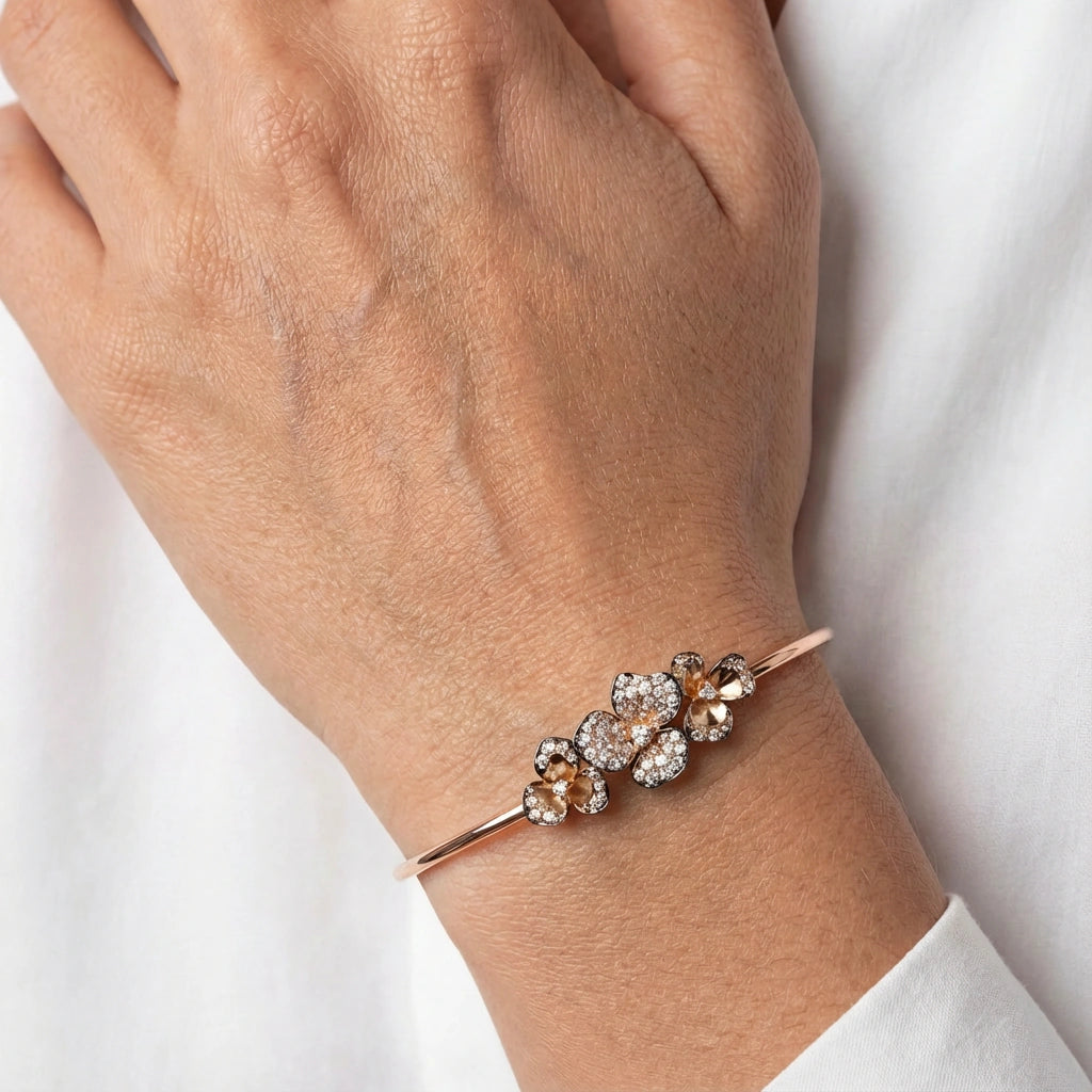 Bangle Bracelet - Dewdrop