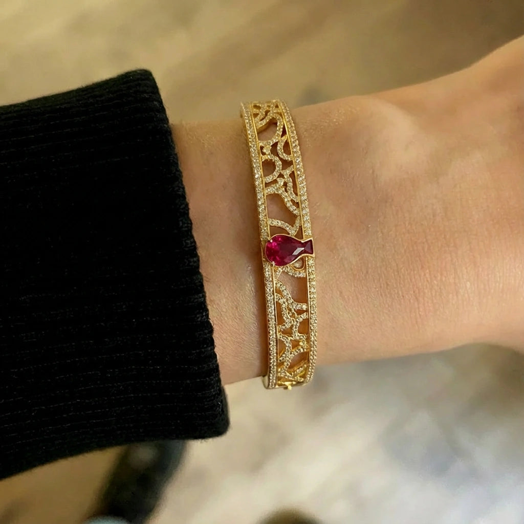 Bangle Bracelet - Ember