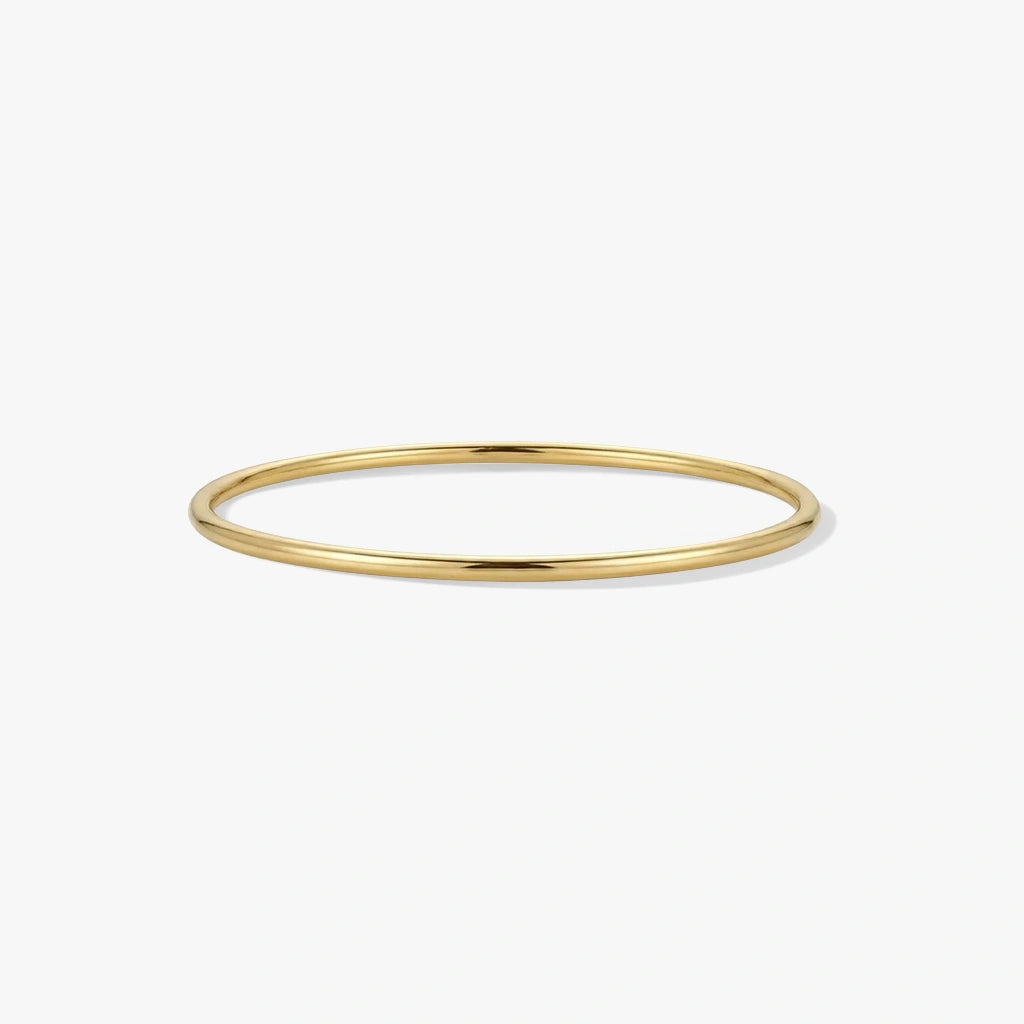 Bangle Bracelet - Eternal Circle by Elysia , ultra-light pure titanium for all-day comfort, shower-safe and sweat-proof.