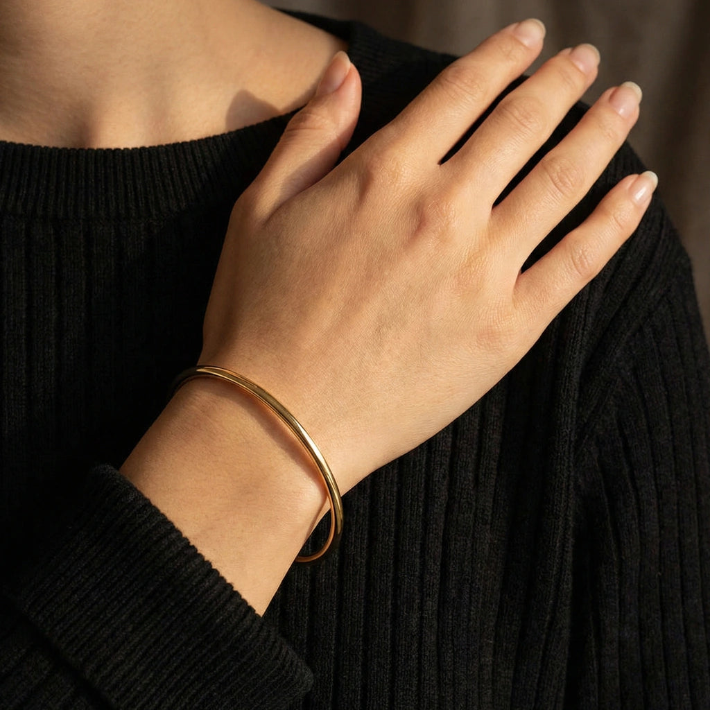 Bangle Bracelet - Eternal Circle