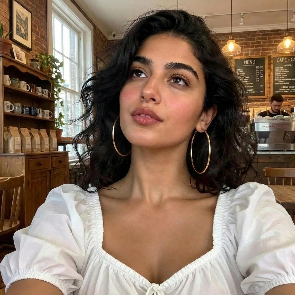 Hoop Earrings - Amberline