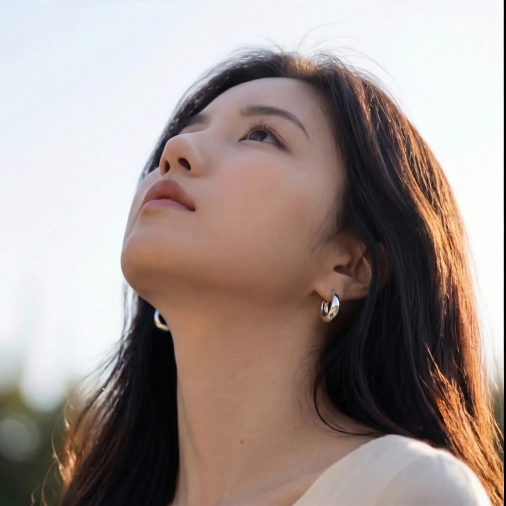 Hoop Earrings - Silverdew