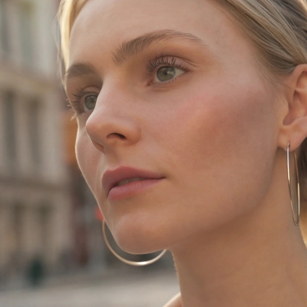 Hoop Earrings - Frostine