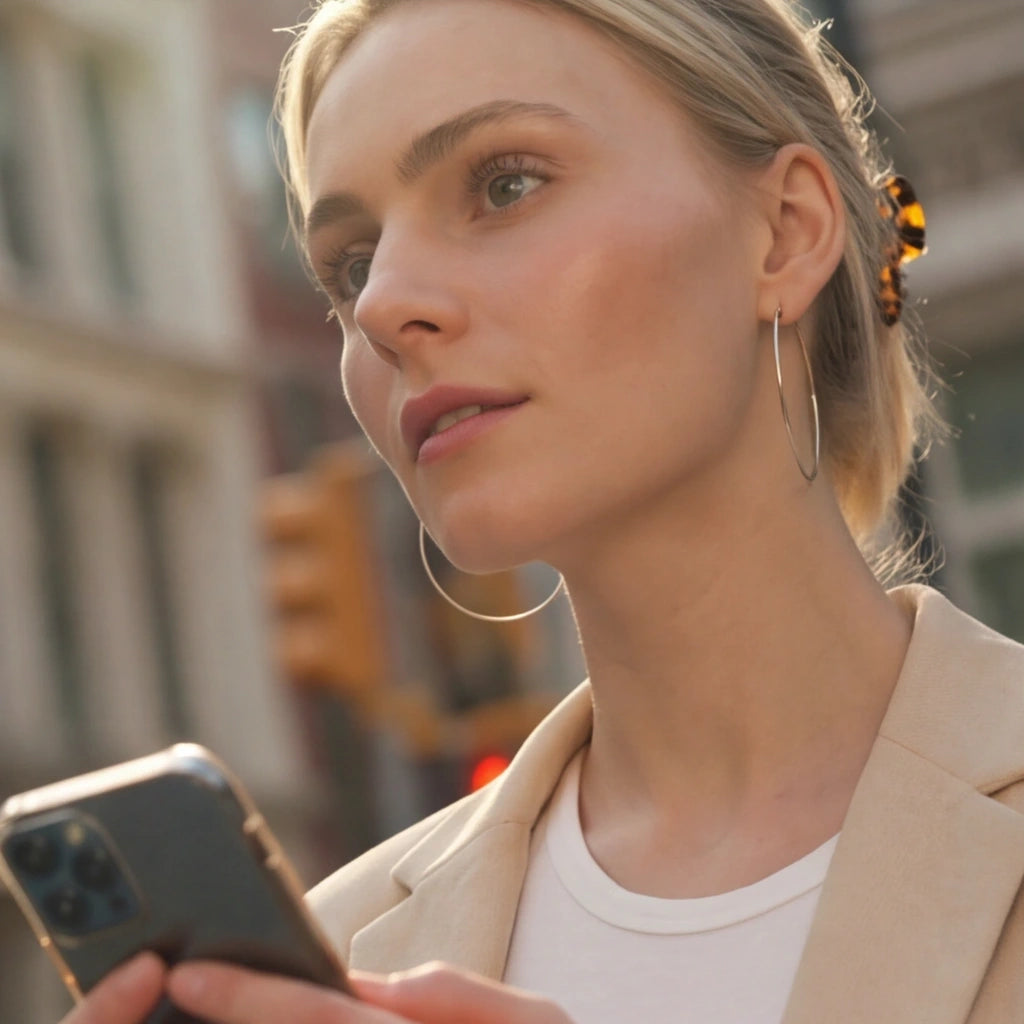 Hoop Earrings - Frostine