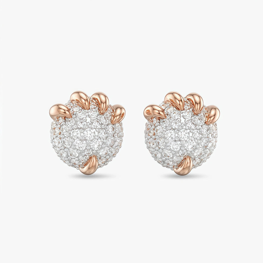 Stud Earrings - Glimmer by Elysia , ultra-light pure titanium for all-day comfort, shower-safe and sweat-proof.