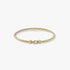 Bangle Bracelet - Golden Shore by Elysia , ultra-light pure titanium for all-day comfort, shower-safe and sweat-proof.