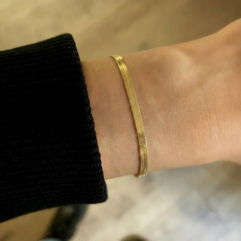 Chain Bracelet - Herringbone