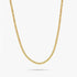 Chain Necklace - Horizon by Elysia , ultra-light pure titanium for all-day comfort, shower-safe and sweat-proof.