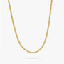 Chain Necklace - Horizon by Elysia , ultra-light pure titanium for all-day comfort, shower-safe and sweat-proof.